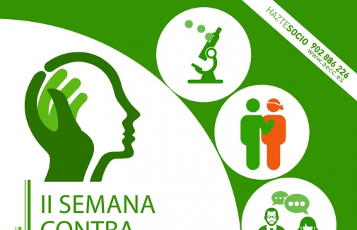 Cartel de la II Semana Contra el Cáncer.