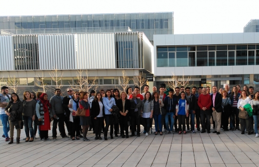 Visita del AMPA de SAFA Linares.