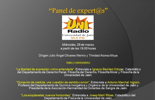 Cartel del tercer programa.