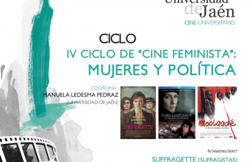 Cartel del IV Ciclo de Cine Feminista