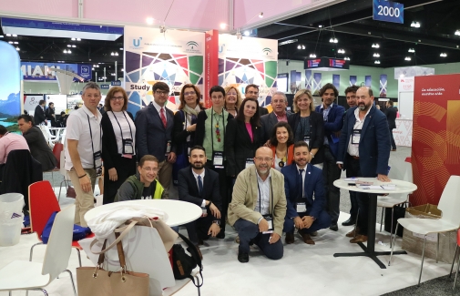 Responsables técnicos de internacionales de las universidades públicas andaluzas.