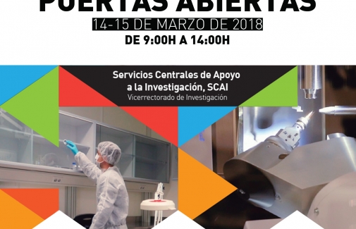 Cartel de la Jornada de Puertas Abiertas.