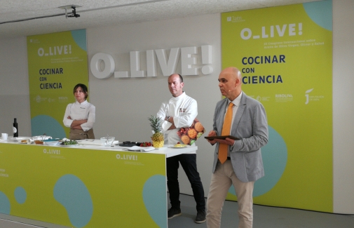 José Juan Gaforio y Marcos Reguera, en 'Cocina con ciencia'.