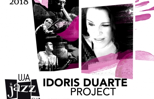 Cartel de la actuación de Idoris Duarte Projet