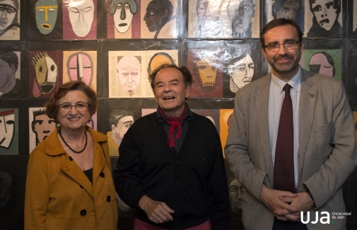 María Dolores Rincón, Juan Martínez y Juan Gómez. Foto: Fernando Mármol