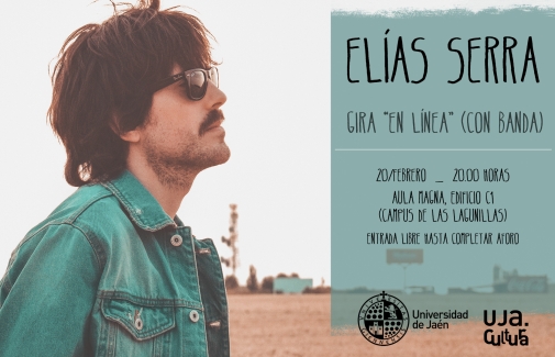 Cartel del concierto de Elías Serra