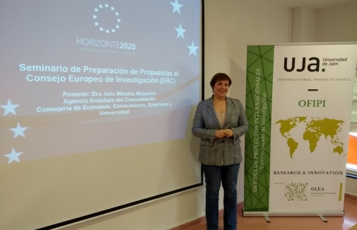 Inés Méndez Majuelos, de la Agencia Andaluza del Conocimiento.