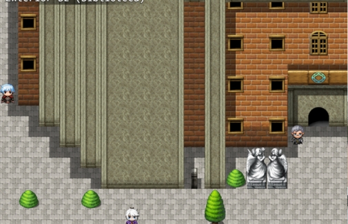 Imagen del videojuego que reproduce el exterior del Edificio Biblioteca (B2).