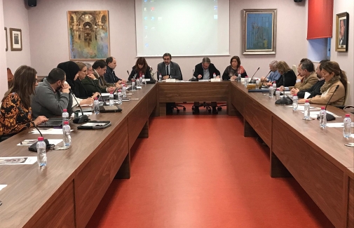 Intervención del Rector de la UJA en el Pleno del Consejo Social.