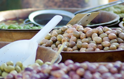 Aceitunas de mesa.