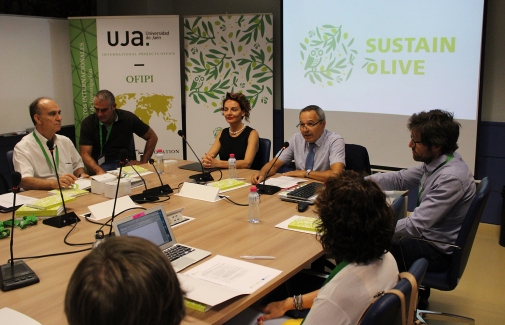 Reunión del proyecto europeo 'Sustainolive' celebrada en la UJA en septiembre del pasado año.