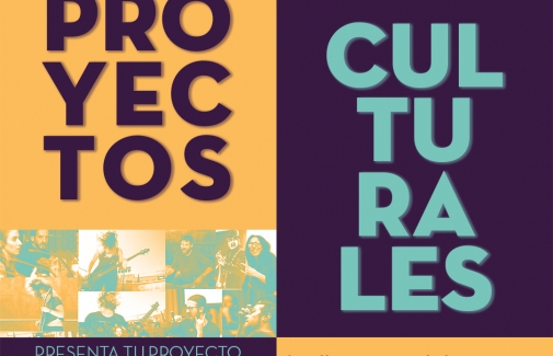 Cartel de la convocatoria Proyectos Culturales UJA