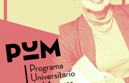 Cartel del curso 2020-2021 del Programa Universitario de Mayores de la UJA.