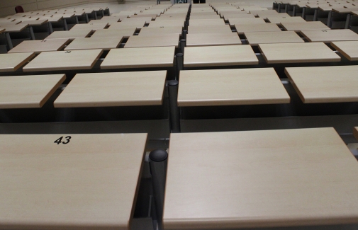 Aula de la Universidad de Jaén