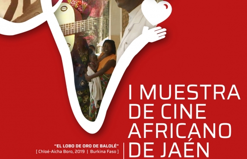 Cartel de la I Muestra de Cine Africano de Jaén.
