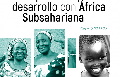 Cartel del Diploma de Cooperación para el desarrollo con África Subsahariana.