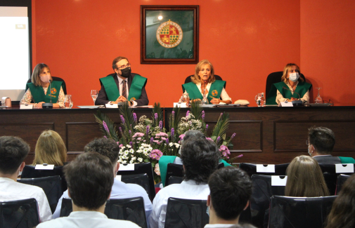 Acto de inauguración de las actividades del Colegio Mayor Domingo Savio.