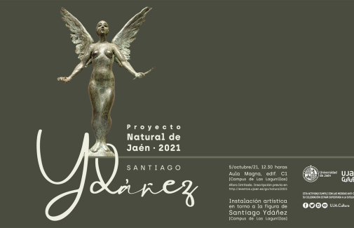 Cartel del Proyecto Natural de Jaén a Santiago Ydáñez.