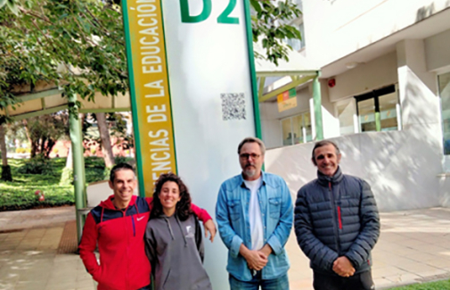 Miembros de la UJA integrantes de la Red ANDARED.