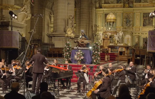 La Orquesta de la UJA, en la Catedral.