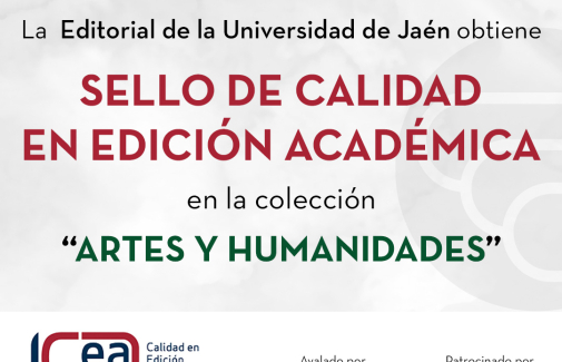 Sello de calidad en Edición Académica en la colección 'Artes y Humanidades' de Editorial UJA.