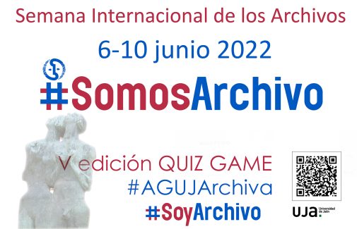 Cartel de la Semana Internacional de los Archivos en la UJA.