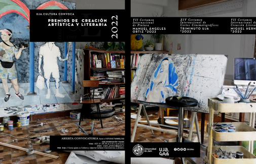 Cartel de la convocatoria de los Premios de Creación Artística y Literaria 2022.