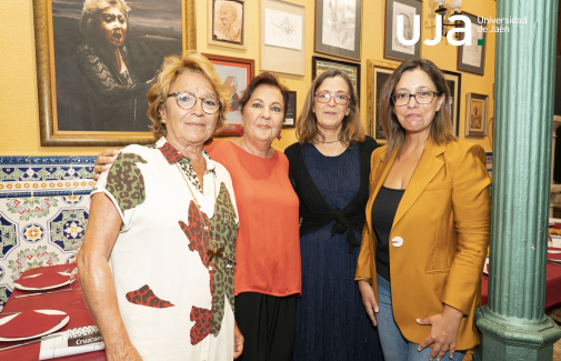 De izquierda a derecha, Carmen Espín, Carmen Linares, Mª Paz López-Peláez y África Colomo.