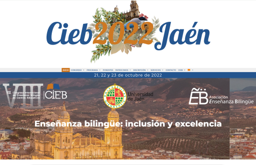 La Universidad de Jaén acogerá del 21 al 23 de octubre el VIII Congreso Internacional de Enseñanza Bilingüe en Centros Educativos (CIEB 2022)