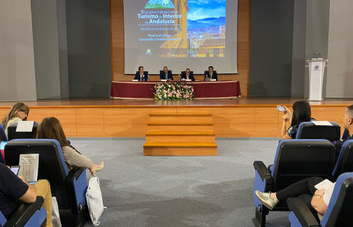 Acto inaugural del II Congreso de Turismo de Interior de Andalucía.