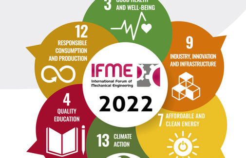 Cartel del foro internacional IFME 2022.