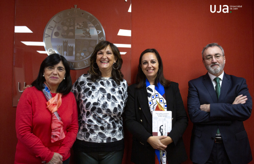 Francisca Medina, Carmen Alemany, Marta Torres y Rafael Alarcón.