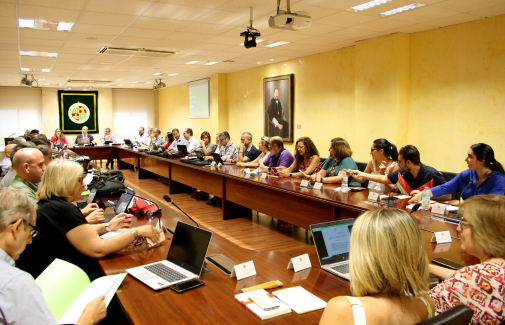 Reunión ordinaria constitutiva del Consejo de Gobierno de la Universidad de Jaén.