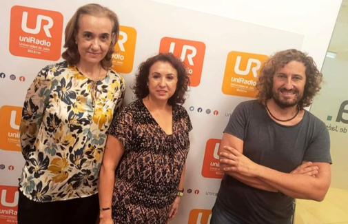 Julio A. Olivares, Pilar Cordovilla y Milagros Bueno.