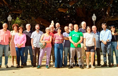 Representantes de los nodos CLARIAH-ES en la reunión celebrada en Alicante en junio de este año.