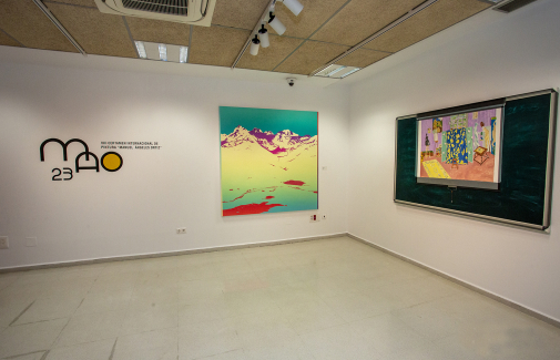 Exposición del VIII Certamen Internacional de Pintura 'Manuel Ángeles Ortiz'.