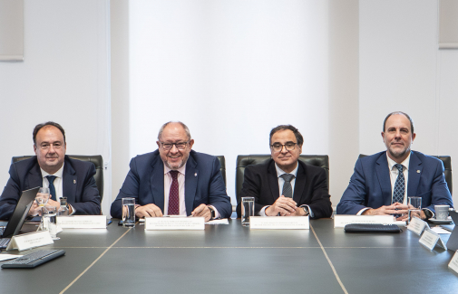 Rectores pertenecientes al Consejo Rector del Campus de Excelencia Internacional Agroalimentario (ceiA3)