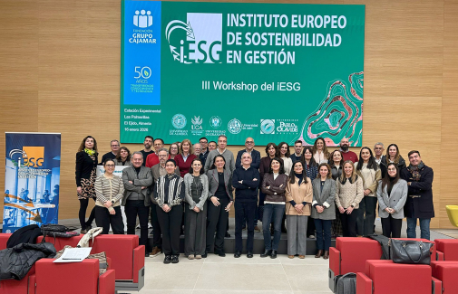Participantes en el III Workshop y la reunión anual del Consejo del Instituto Europeo de Sostenibilidad en Gestión (iESG).