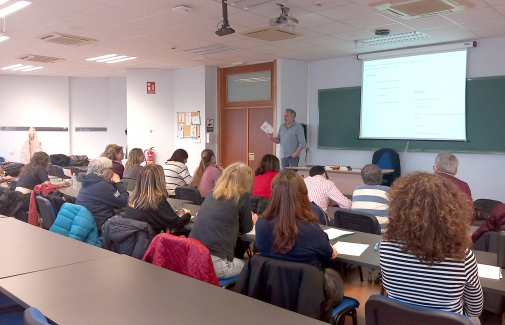 Un momento del taller impartido por Ginés Cutillas.