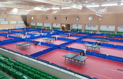 Pabellón de Deportes de la UJA en el Campus de Las Lagunillas, donde se va a celebrar el CEU de Tenis de Mesa.