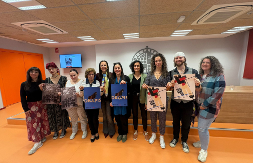 Presentación de la nueva edición del festival de teatro 'UJA Estrena'.