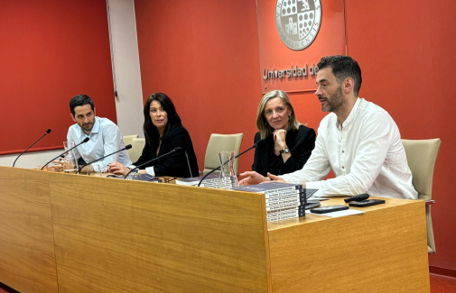 Rubén Mancera, Mª Teresa Pérez, Mª Rosa Vallecillo y Juan Parodi.