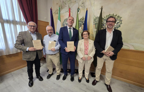Manuel Parras, Luis Parras, Nicolás Ruiz, Mª Dolores Rincón y Juan Gómez.