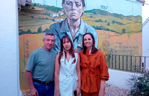 Carlos A. Ruiz, María Ortiz y Marta Torres.