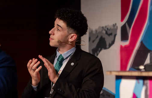 El estudiante de la UJA Hugo Desir.