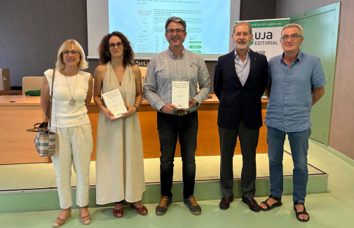 Rosalía Tudela, Cristina Castillo, Javier Marín-López, Luis Gómez y Andrés Ramírez.